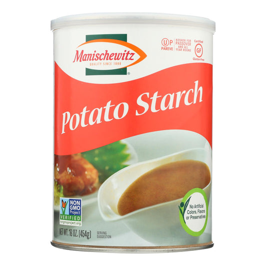 Manischewitz - Potato Starch Canister - Case Of 6 - 16 Oz.