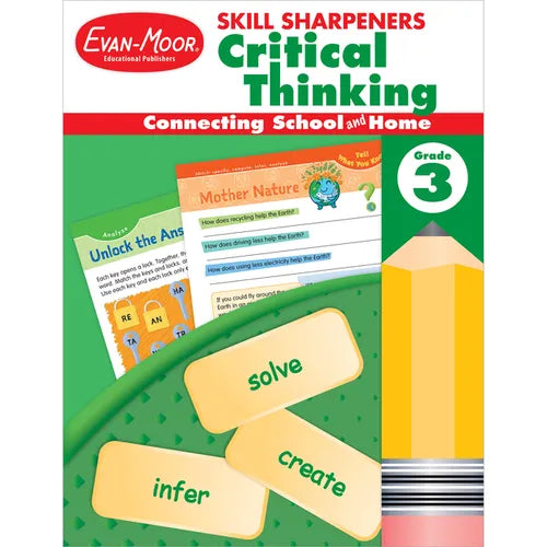 Skill Sharpeners: Critical Thinking Grade 3