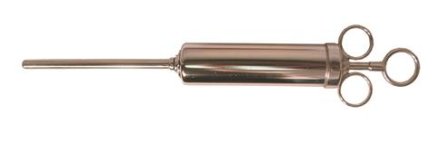 SYRINGE DOSE 4 OZ SHORT W/6" DOSE PIPE