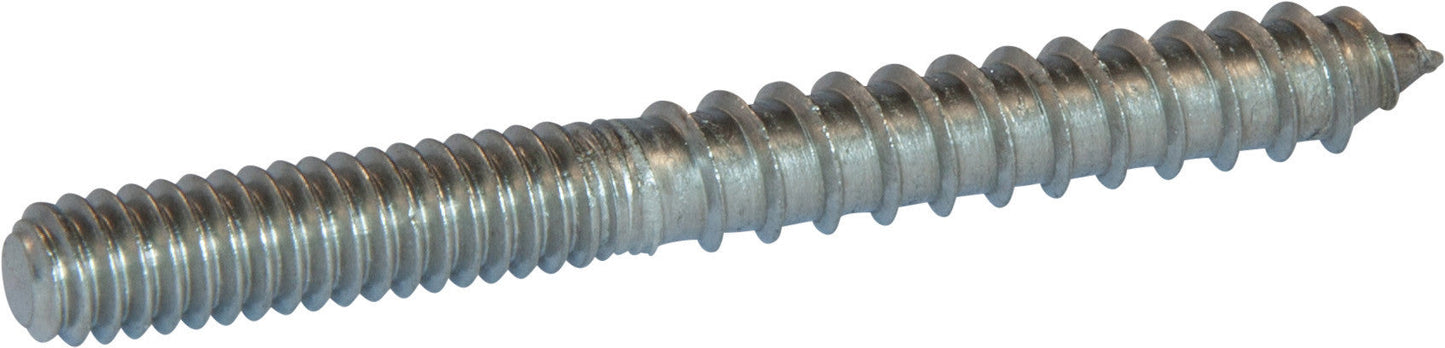 1/4-20 x 2 Hanger Bolt Fully Threaded 18-8 SS