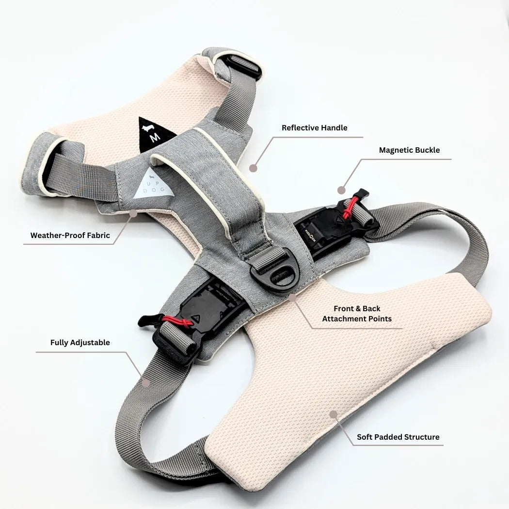 Magnetic Dog Harness - One-Hand Clip, No-Pull Design - 🆕 New Arrivals, All Products, Products from Up Dog Shop, 🐾 Animals + Pet Supplies 🐾, 🐾 Pet Collars + Harnesses 🐾, 🐾 Pet Harnesses 🐾, 🐾 Pet Supplies - Little Red General Store