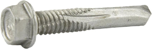14-20 x 3 Hex Washer Head Self Drilling Screw TEK 5 Strong-Shield Coated