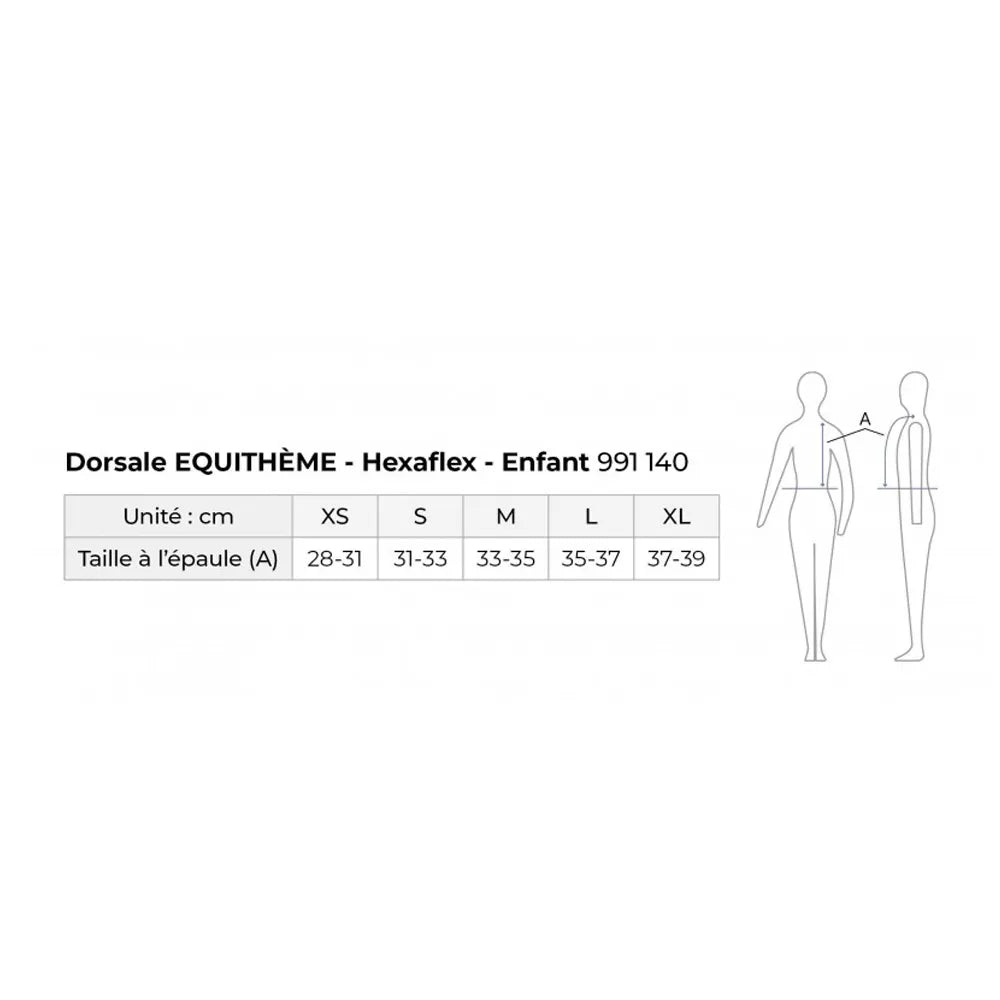 EQUITHÈME – Hexaflex – Kids Back Protector