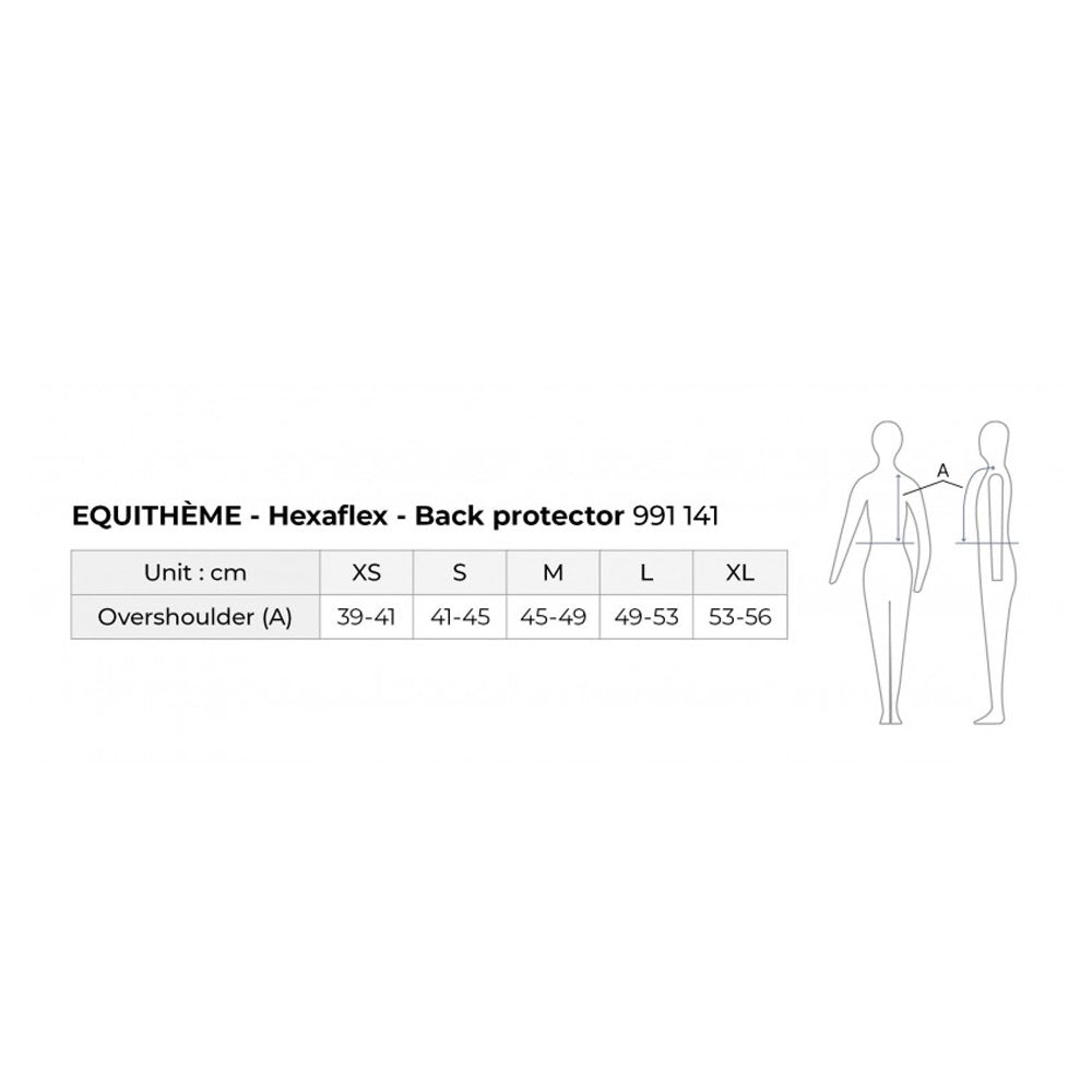 EQUITHÈME – Back Protector – Hexaflex