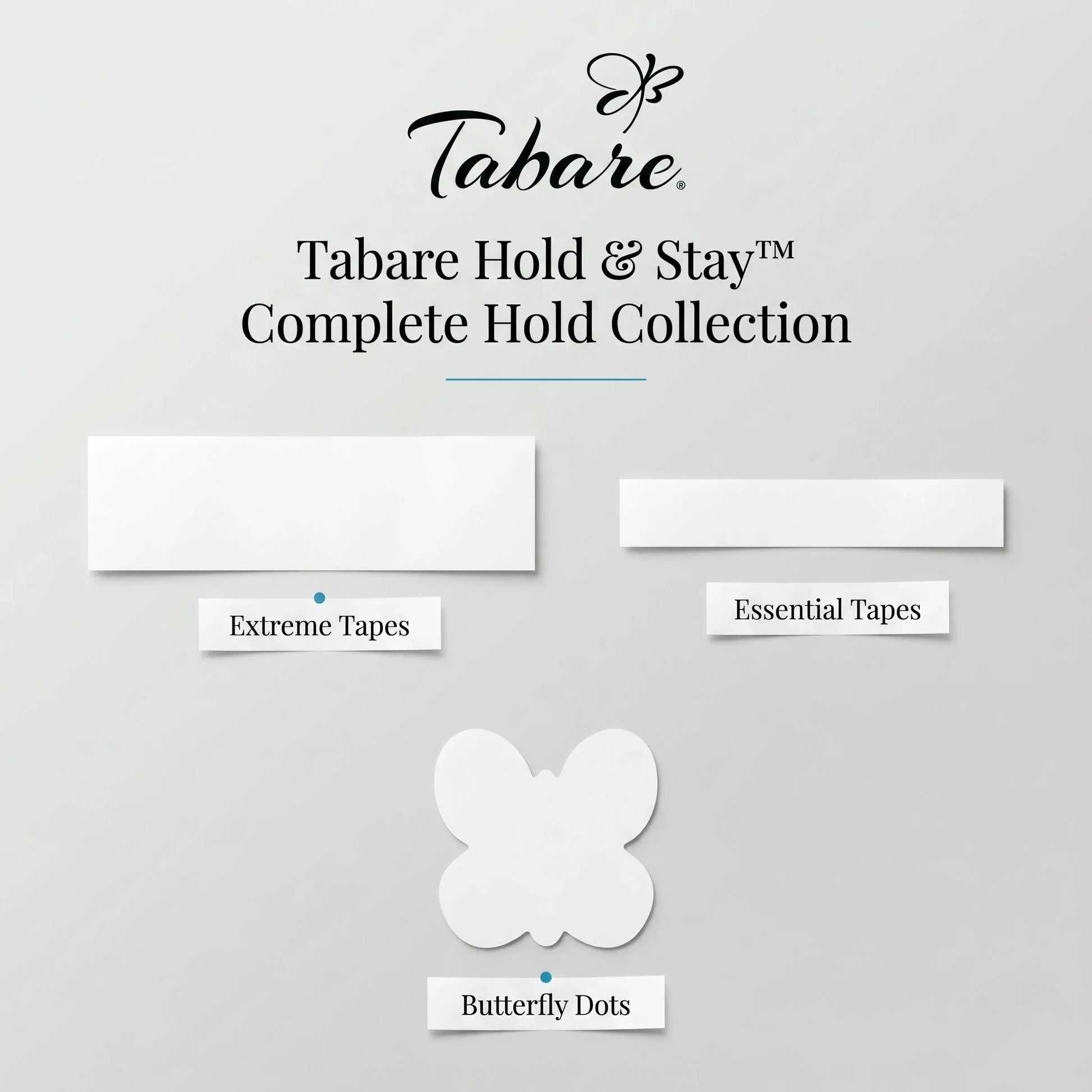 Hold & Stay™ Butterfly Invisible Skin and Clothing Dots