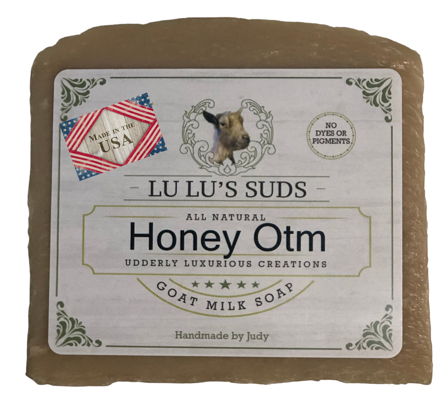 Honey Oatmeal Goat Milk Soap 5 oz.