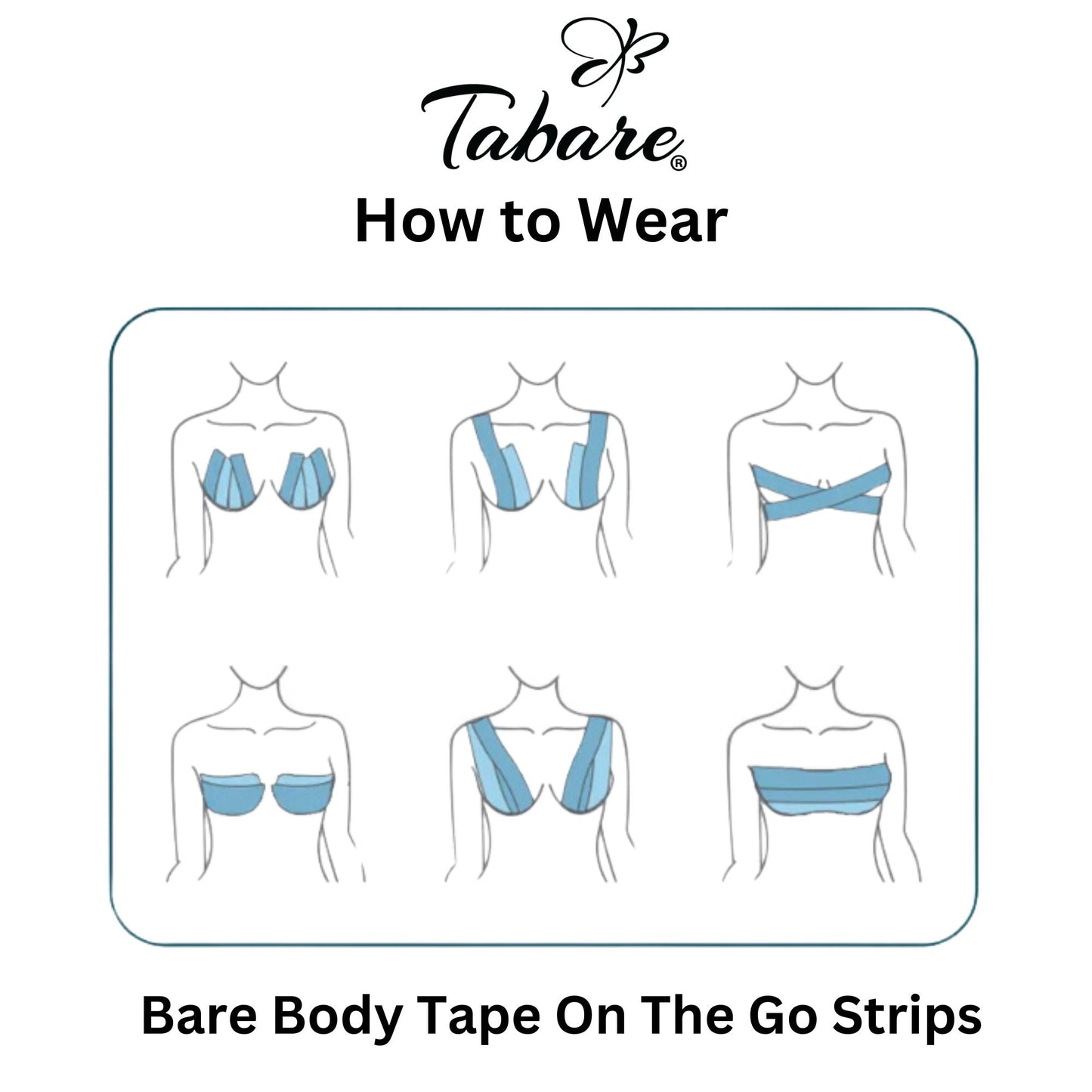 Lift & Shape Pre-Cut Body Tape Strips
