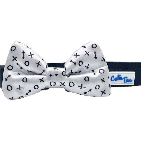 Hugs & Kisses Dog Bow Tie
