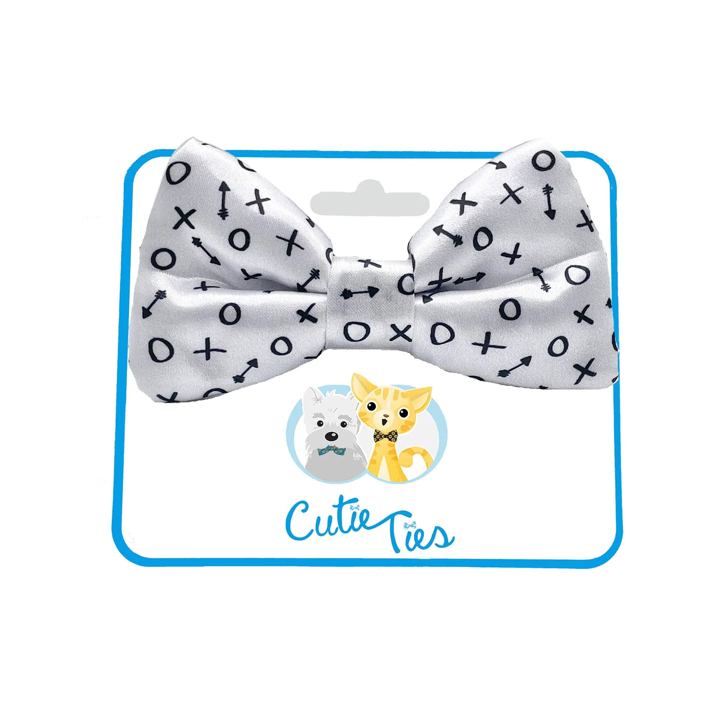 Hugs & Kisses Dog Bow Tie