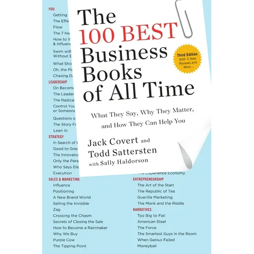 The 100 Best Business Books of All Time: What They Say, Why They Matter, and How They Can Help You