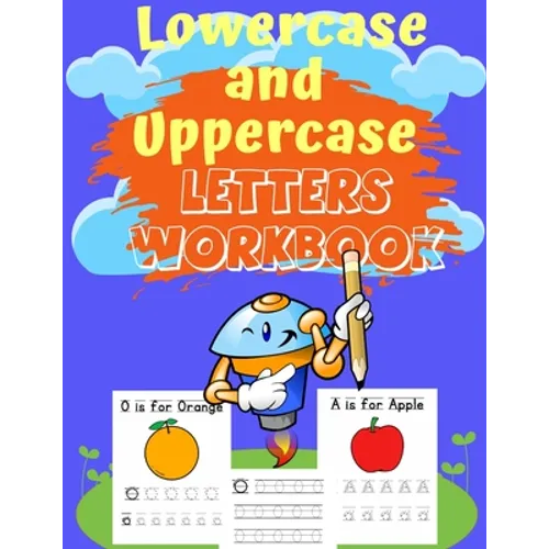 Lowercase and Uppercase letters Workbook: trace letters alphabet handwriting practice workbook, trace letters worksheet, upper and lowercase letters w