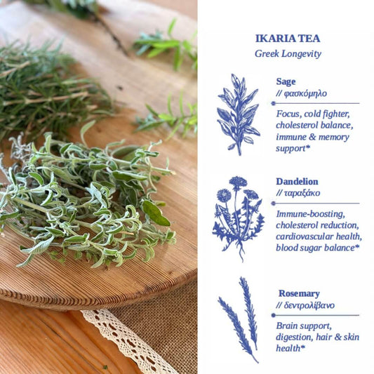 Ikaria Tea (Ikaria Blue Zone)