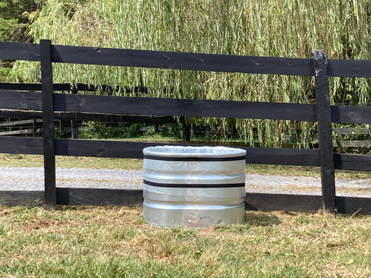 70gal (5 Liners / 2 Elastic Bands)