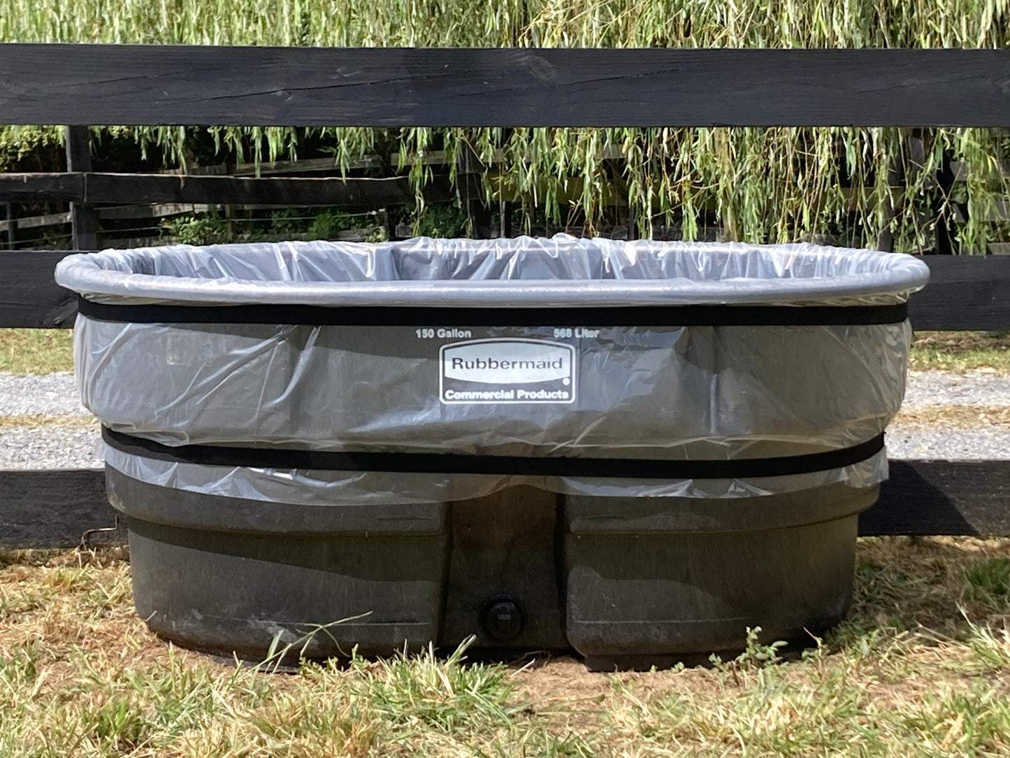 130gal (5 Liners / 2 Elastic Bands)