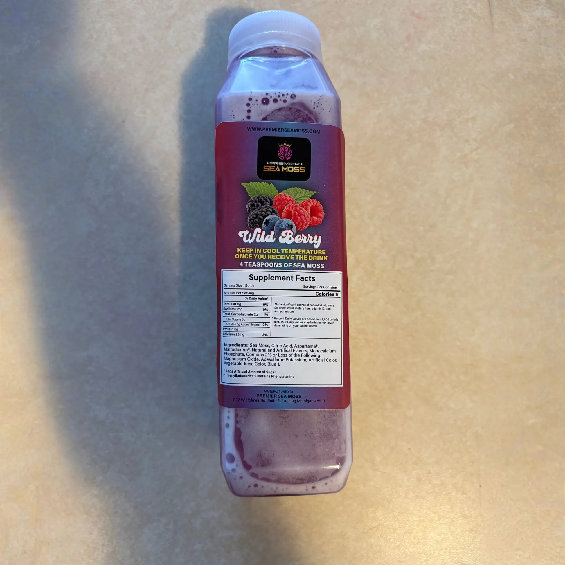Sea Moss Lemonade - 12 oz