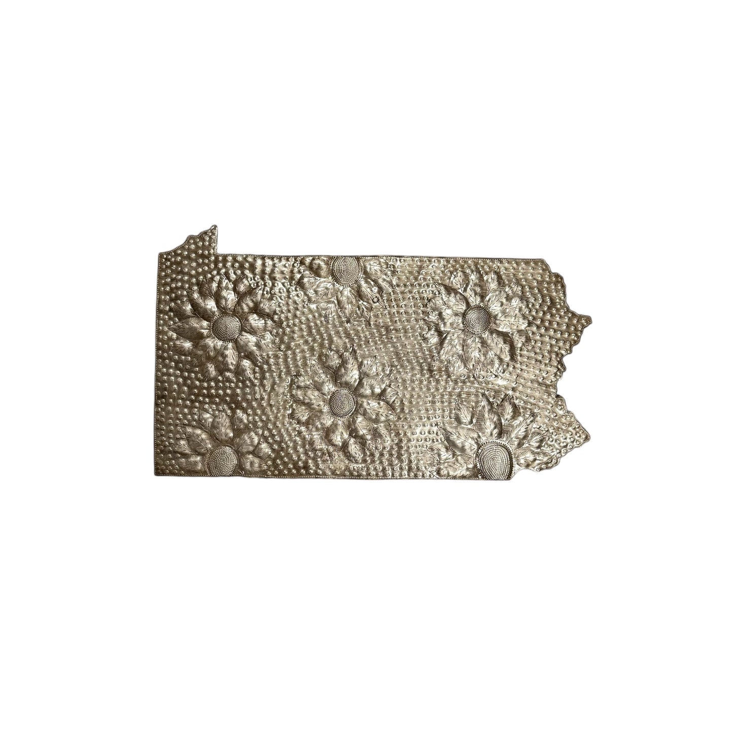 Pennsylvania Floral Metal Art