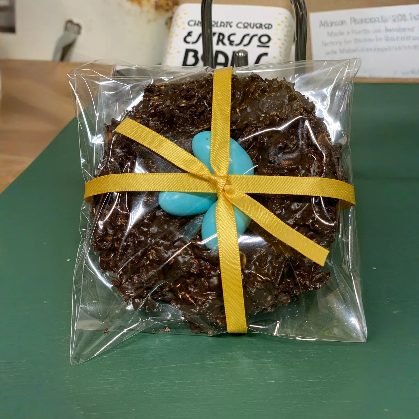 1 pc / Dark Chocolate Birds Nest Bark