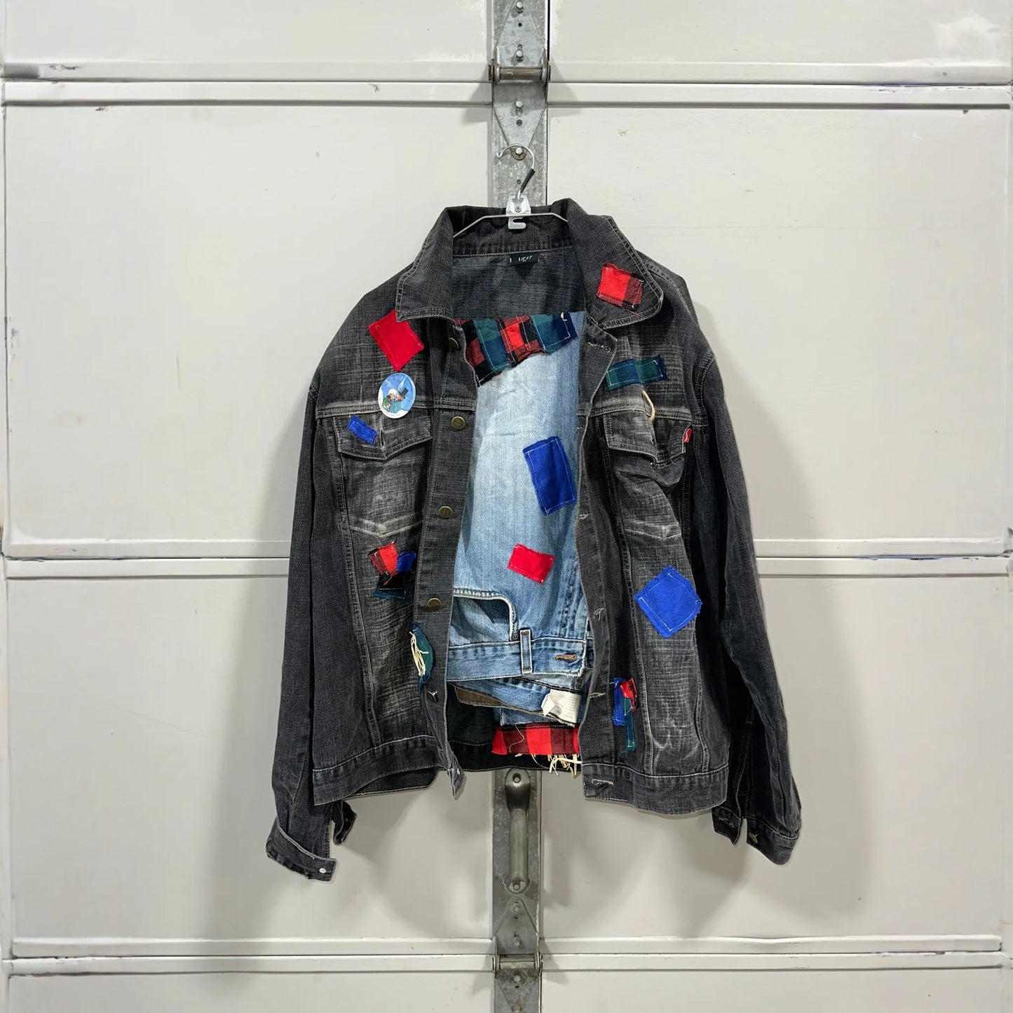 Scarecrow outfit (jeans, and jacket)