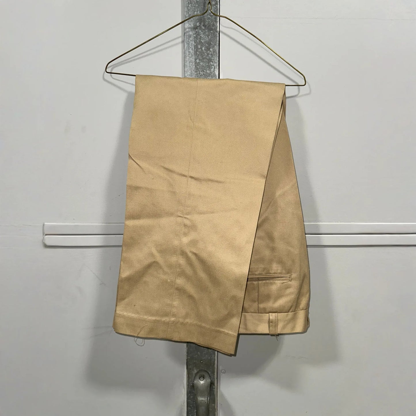 Vintage 1972 US Army Men's Uniform Medium Tan 445 Trousers