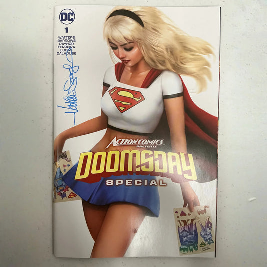 [Signed by Nathan Szerdy] ACTION COMICS PRESENTS DOOMSDAY SPECIAL #1 NATHAN SZERDY EXCLUSIVE