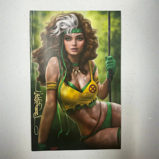 [Signed by Nathan Szerdy] ROGUE & GAMBIT #4 UNKNOWN COMICS NATHAN SZERDY EXCLUSIVE VIRGIN VAR [IN STOCK]