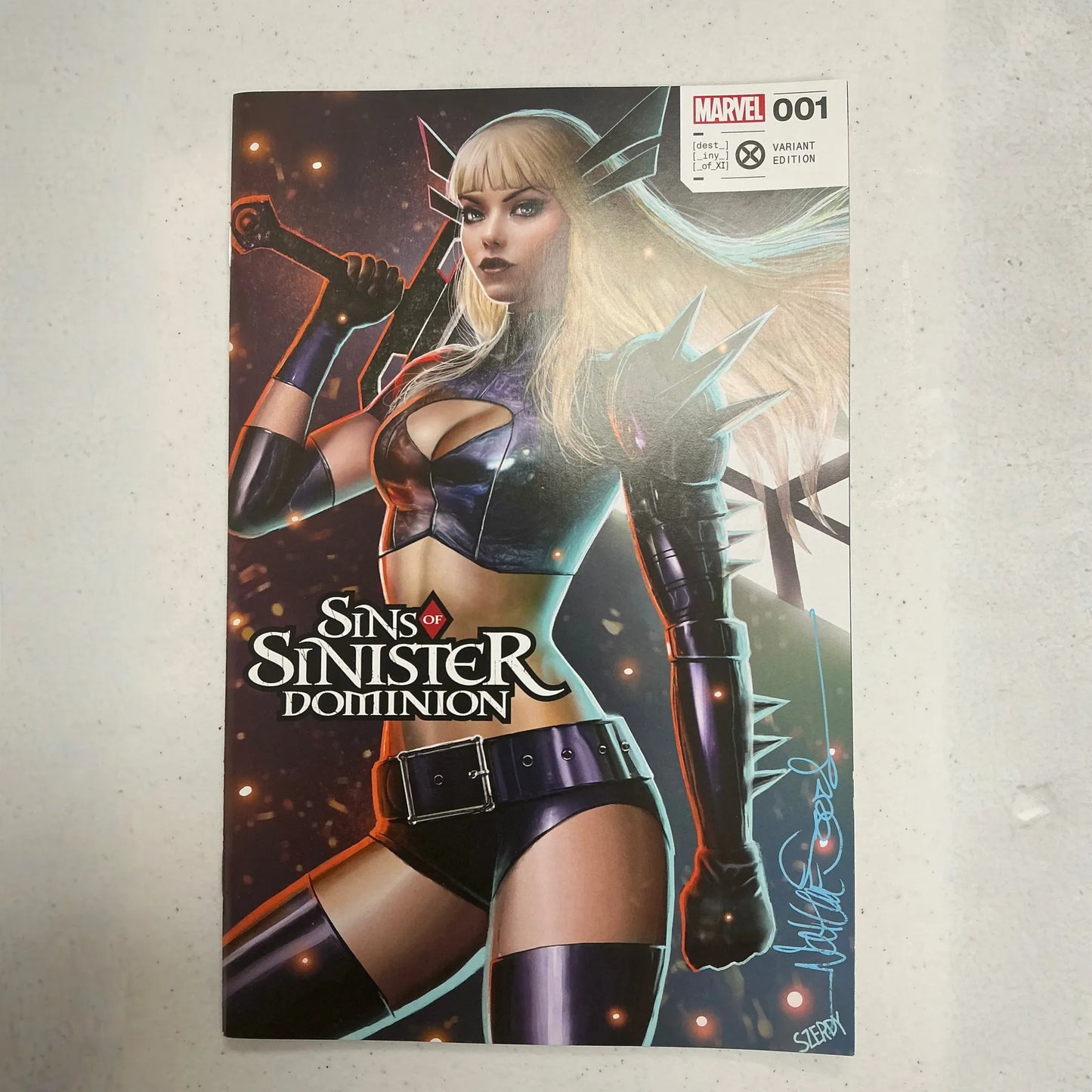 [Signed by Nathan Szerdy] Sins of Sinister Dominion #1 UNKNOWN COMICS NATHAN SZERDY EXCLUSIVE VAR