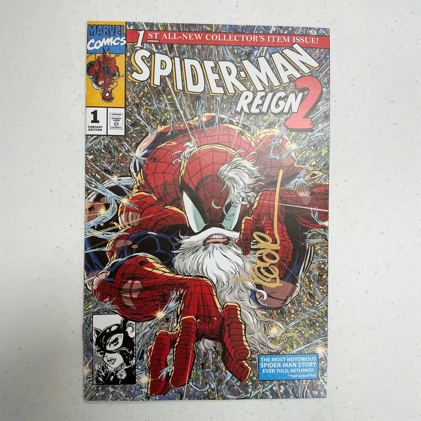 [Signed by Kaare Andrews] Spider-Man Reign 2 #1 Kaare Andrews Exclusive Old Man Var [IN STOCK]