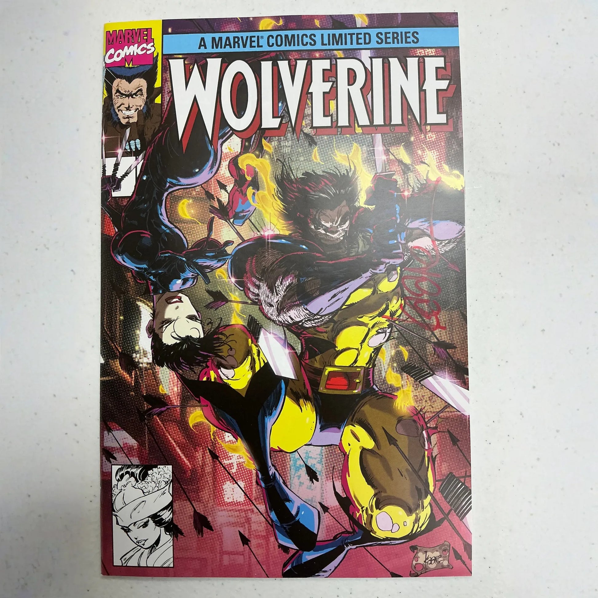 [Signed by Kaare Andrews] WOLVERINE BY CLAREMONT & MILLER #1 FACSIMILE EDITION [NEW PRINTING] UNKNOWN COMICS KAARE ANDREWS EXCLUSIVE VAR [IN STOCK]