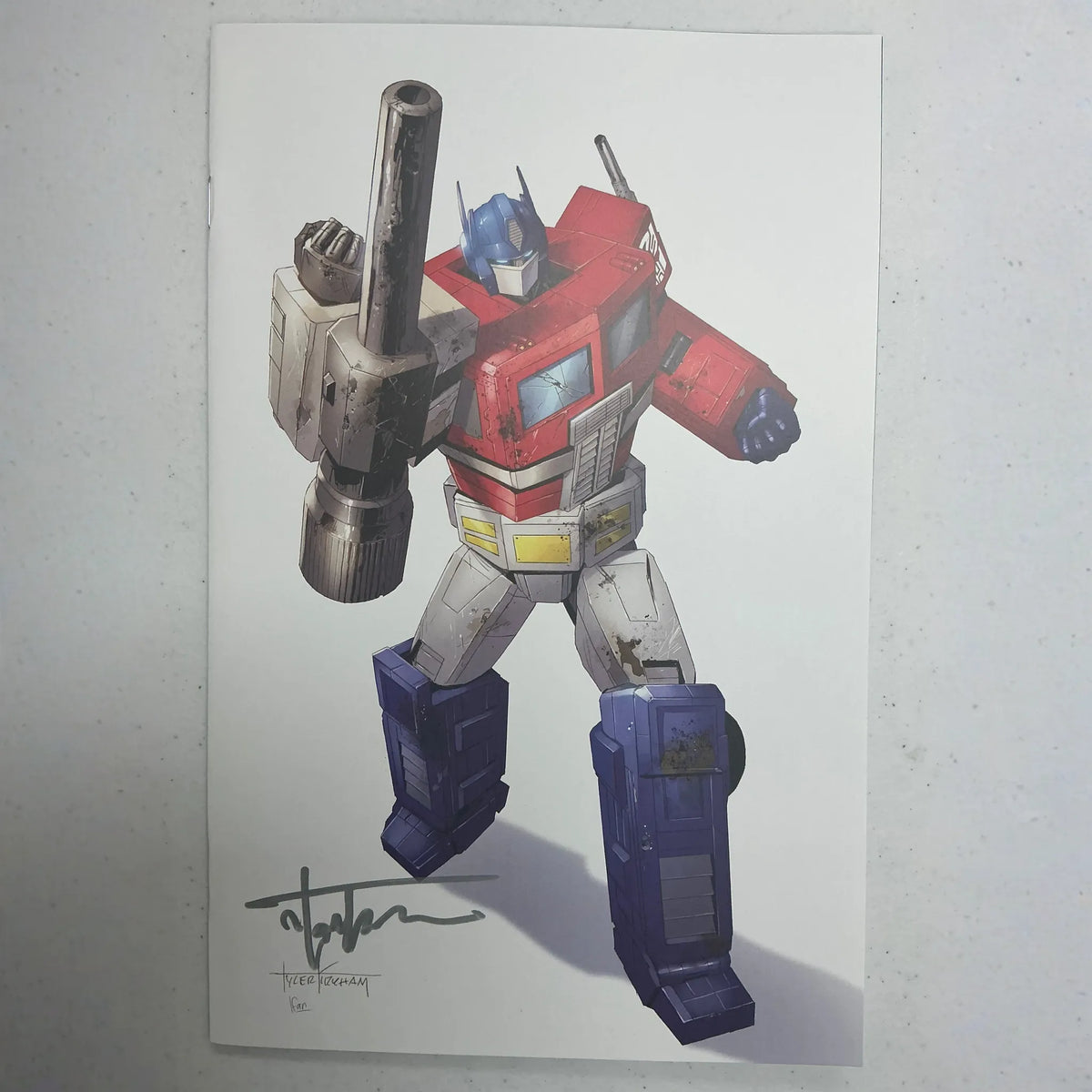 [Signed by Tyler Kirkham] Transformers #17 Unknown Comic Tyler Kirkham White Virgin Var [IN STOCK] - Sellers in Texas, Games, Toys, Comics, All Products, Products from Unknown Comic Books, Games, Toys, Comics » Comic Books, Games, Toys, Comics » Comic Books » Unsorted Comics, Books » All Books, 🎨 Arts + Entertainment, 🎨 Hobbies + Creative Arts - Little Red General Store