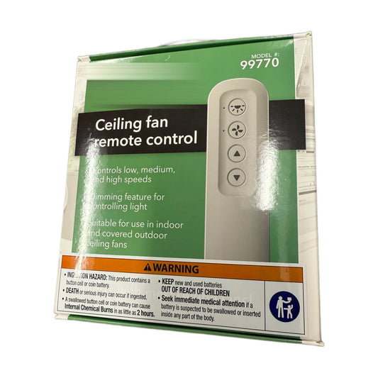 Substitute for Hunter 99770 3 Speed Universal Ceiling Fan Remote Control Kit [63T-AC83T-KIT]