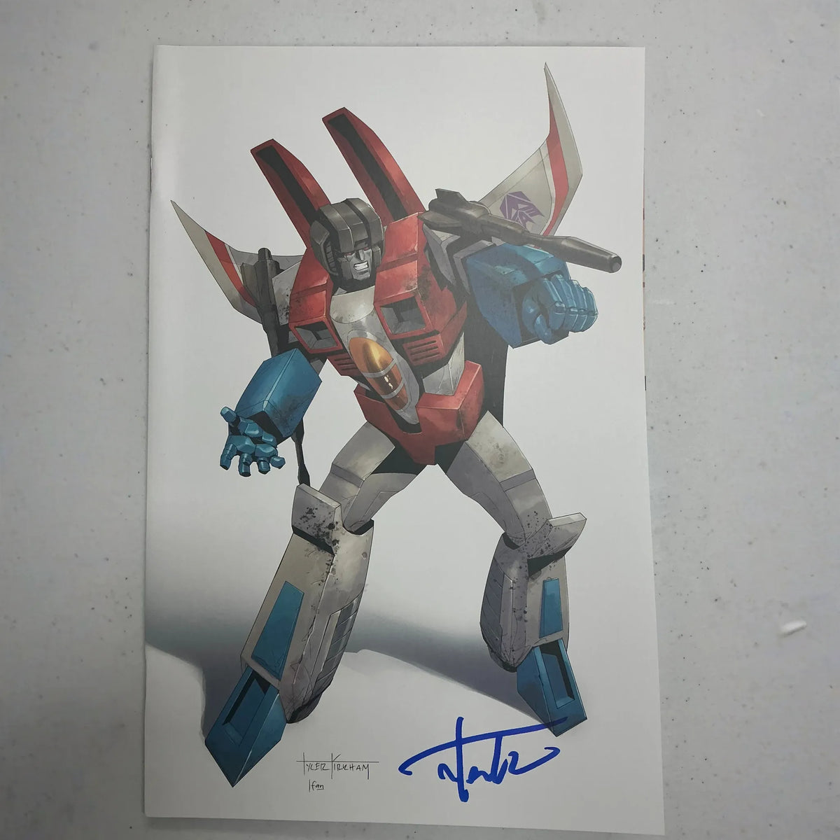 [Signed by Tyler Kirkham] Transformers #18 Unknown Comic Tyler Kirkham Virgin Var [IN STOCK] - Sellers in Texas, Games, Toys, Comics, All Products, Products from Unknown Comic Books, Games, Toys, Comics » Comic Books, Games, Toys, Comics » Comic Books » Unsorted Comics, Books » All Books, 🎨 Arts + Entertainment, 🎨 Hobbies + Creative Arts - Little Red General Store