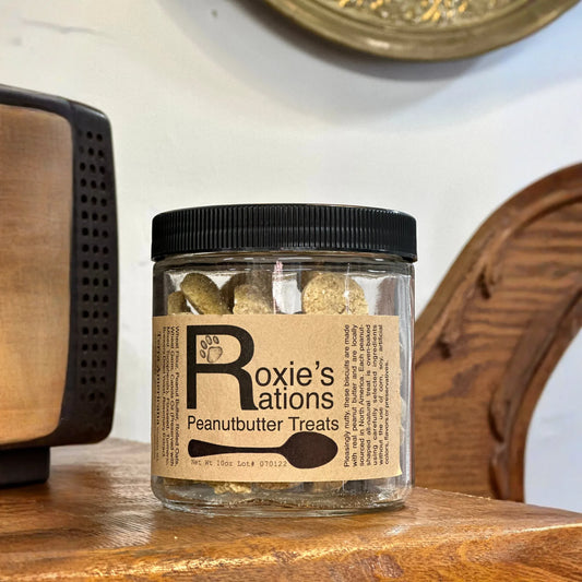 Roxie's Rations Peanut Butter Dog Treats / 1 pc