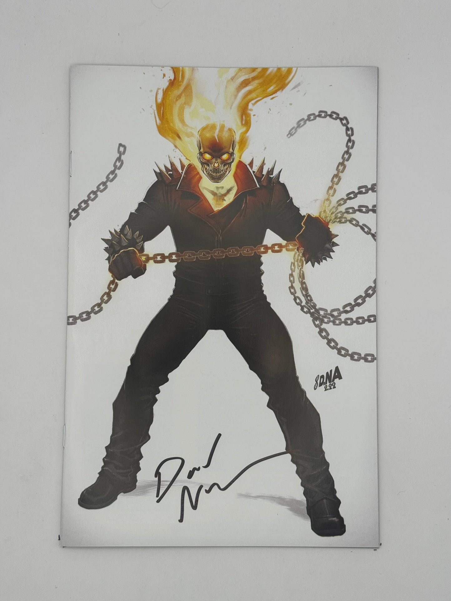 [SIGNED by David Nakayama] GHOST RIDER 2 UNKNOWN COMICS DAVID NAKAYAMA WHATNOT EXCLUSIVE VIRGIN VAR (11/30/2022)