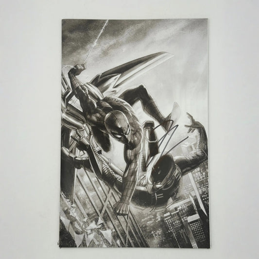 [Signed by Hickman] Ultimate Spider-Man #1 B&W CON VIRGIN Unknown Comics Matrazzo Exclusive Var [INST] 3rd PTG - Sellers in Texas, Games, Toys, Comics, All Products, Products from Unknown Comic Books, Games, Toys, Comics » Comic Books, Games, Toys, Comics » Comic Books » Unsorted Comics, Books » All Books, 🎨 Arts + Entertainment, 🎨 Hobbies + Creative Arts - Little Red General Store