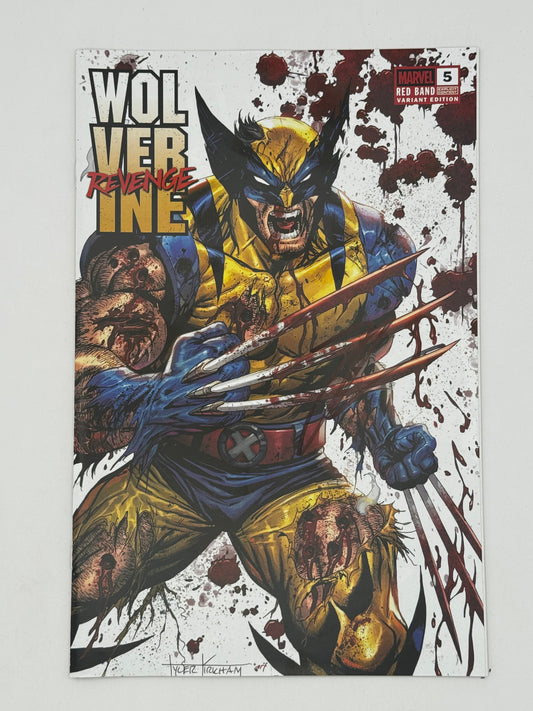[Signed by Hickman] Wolverine: Revenge - Red Band #5 Unknown Comics Kirkham Convention Exclusive Var Explicit Content [INST]