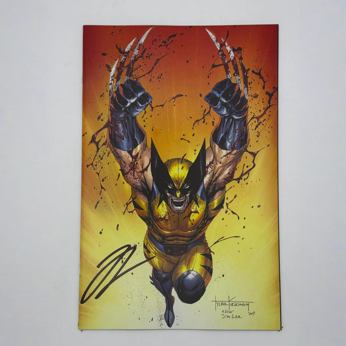 [Signed by Hickman] Wolverine: Revenge - Red Band #2 Virgin Unknown Comics Kirkham Exclusive Var Explicit Content [INST] - Sellers in Texas, Games, Toys, Comics, All Products, Products from Unknown Comic Books, Games, Toys, Comics » Comic Books, Games, Toys, Comics » Comic Books » Wolverine, Books » All Books, 🎨 Arts + Entertainment, 🎨 Hobbies + Creative Arts - Little Red General Store