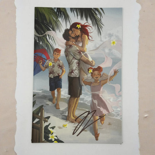 [Signed by Hickman] Ultimate Spider-Man #12 Virgin Unknown Comics Leirix Exclusive Var [INST]