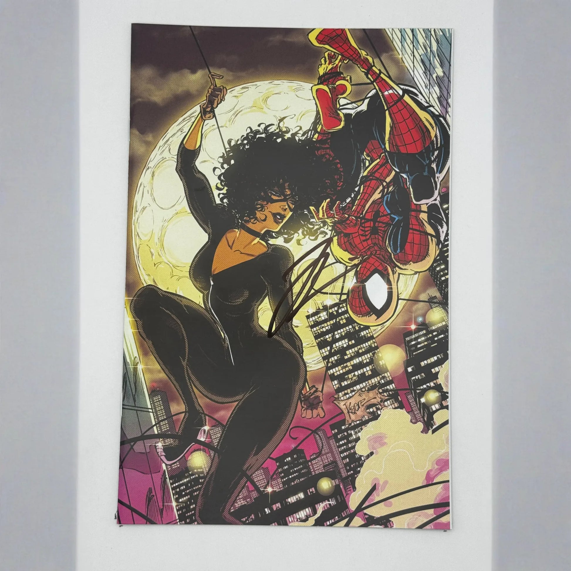 [Signed by Hickman] Ultimate Spider-Man #11 Virgin Unknown Comics Andrews Exclusive Var [INST]