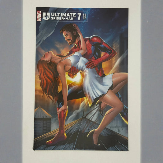 [Signed by Hickman] Ultimate Spider-Man #7 Unknown Comics Kirkham Exclusive Var [INST]