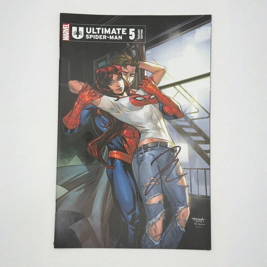 [Signed by Hickman] Ultimate Spider-Man #5 Unknown Comics Segovia Exclusive Var [INST]