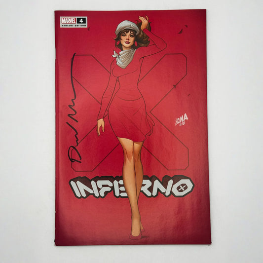 [Signed by David Nakayama] INFERNO #4 (OF 4) UNKNOWN COMICS DAVID NAKAYAMA EXCLUSIVE Var