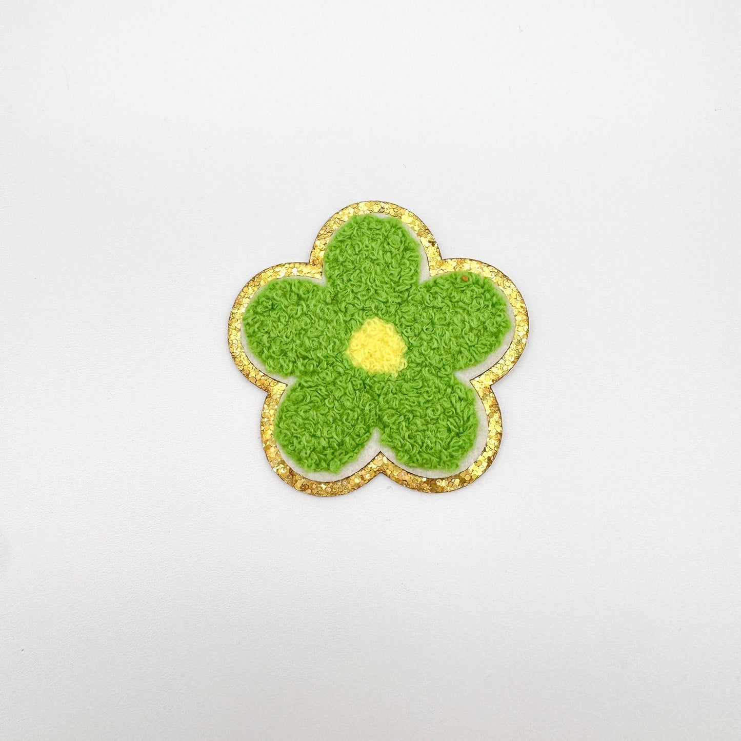 Flower Chenille Adhesive Patch
