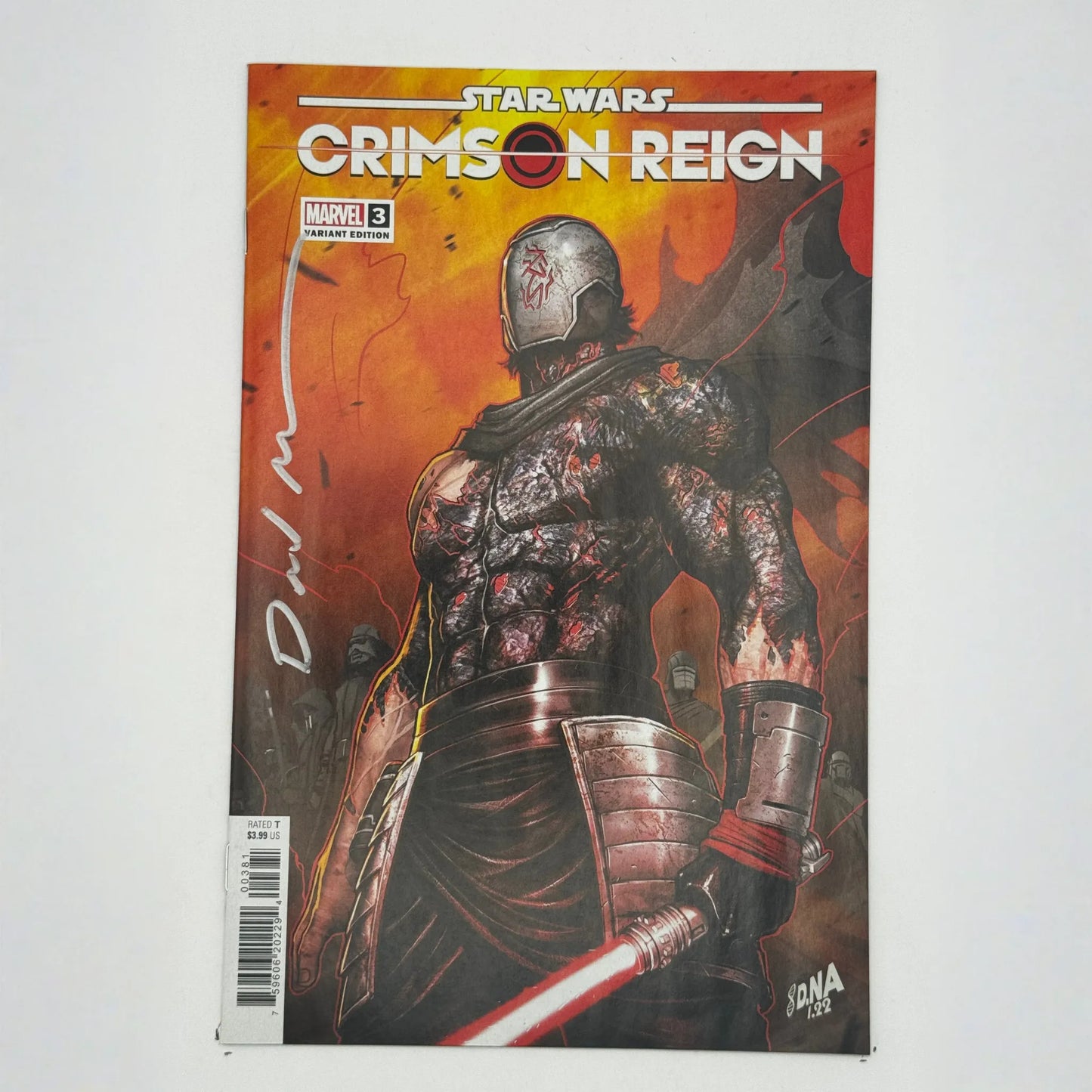 [Signed by David Nakayama] STAR WARS: CRIMSON REIGN 3 NAKAYAMA VARIANT [1:50] (11/02/2022)