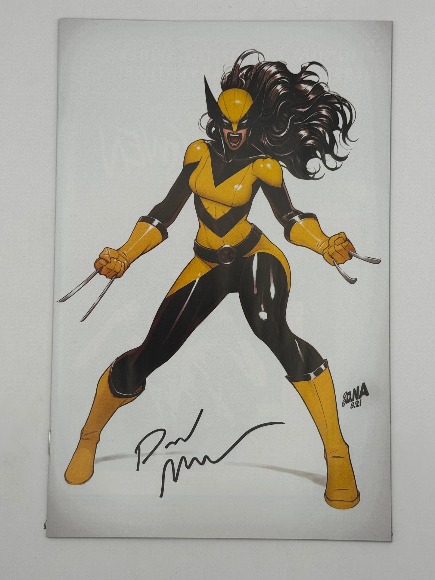 [Signed by David Nakayama] X-MEN #3 VIRGIN CON UNKNOWN COMIC BOOKS DAVID NAKAYAMA EXCLUSIVE CONVENTION VAR