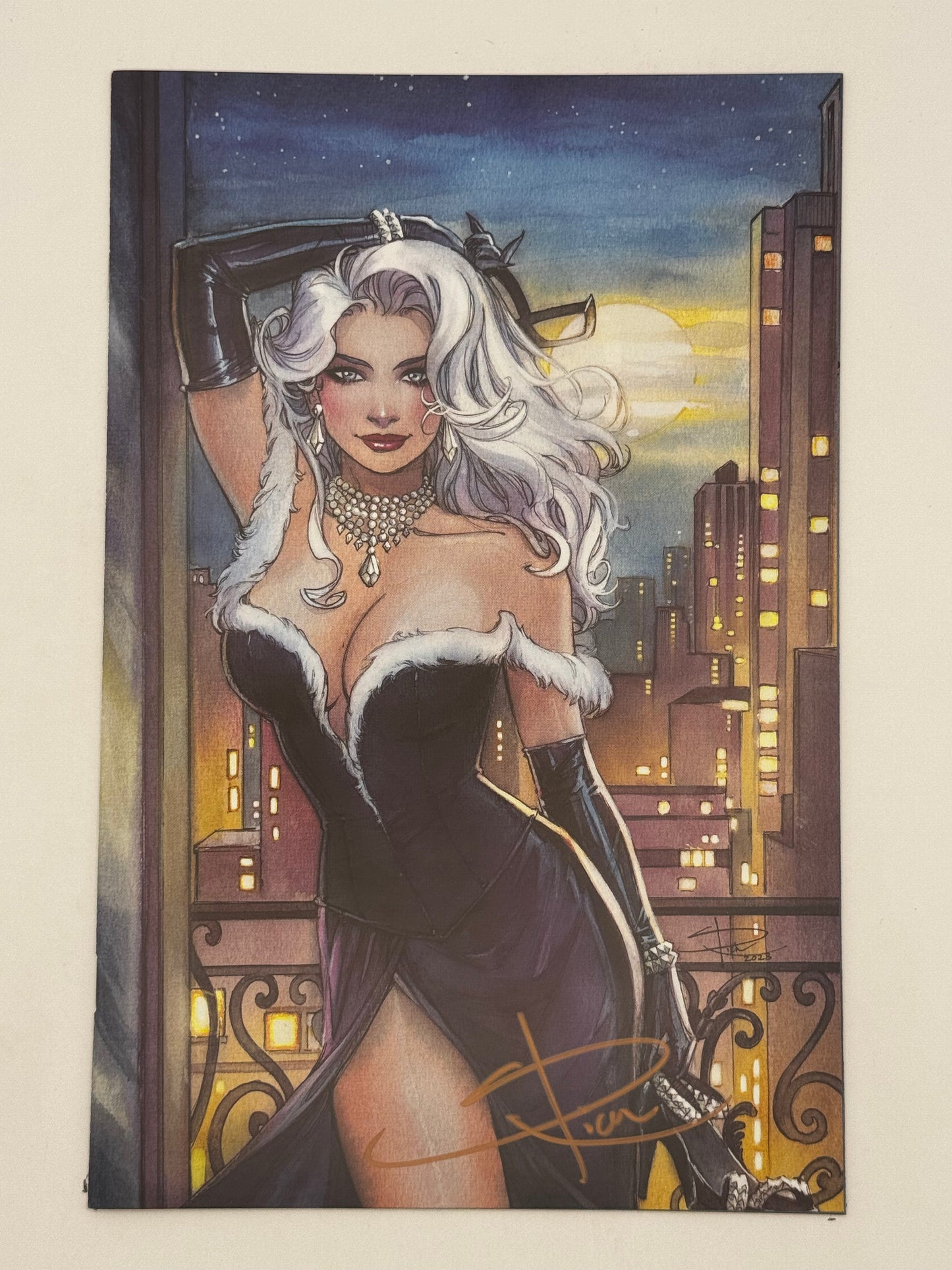 [Signed by Sabine Rich] AMAZING SPIDER-MAN #35 Virgin UNKNOWN COMICS SABINE RICH EXCLUSIVE VAR