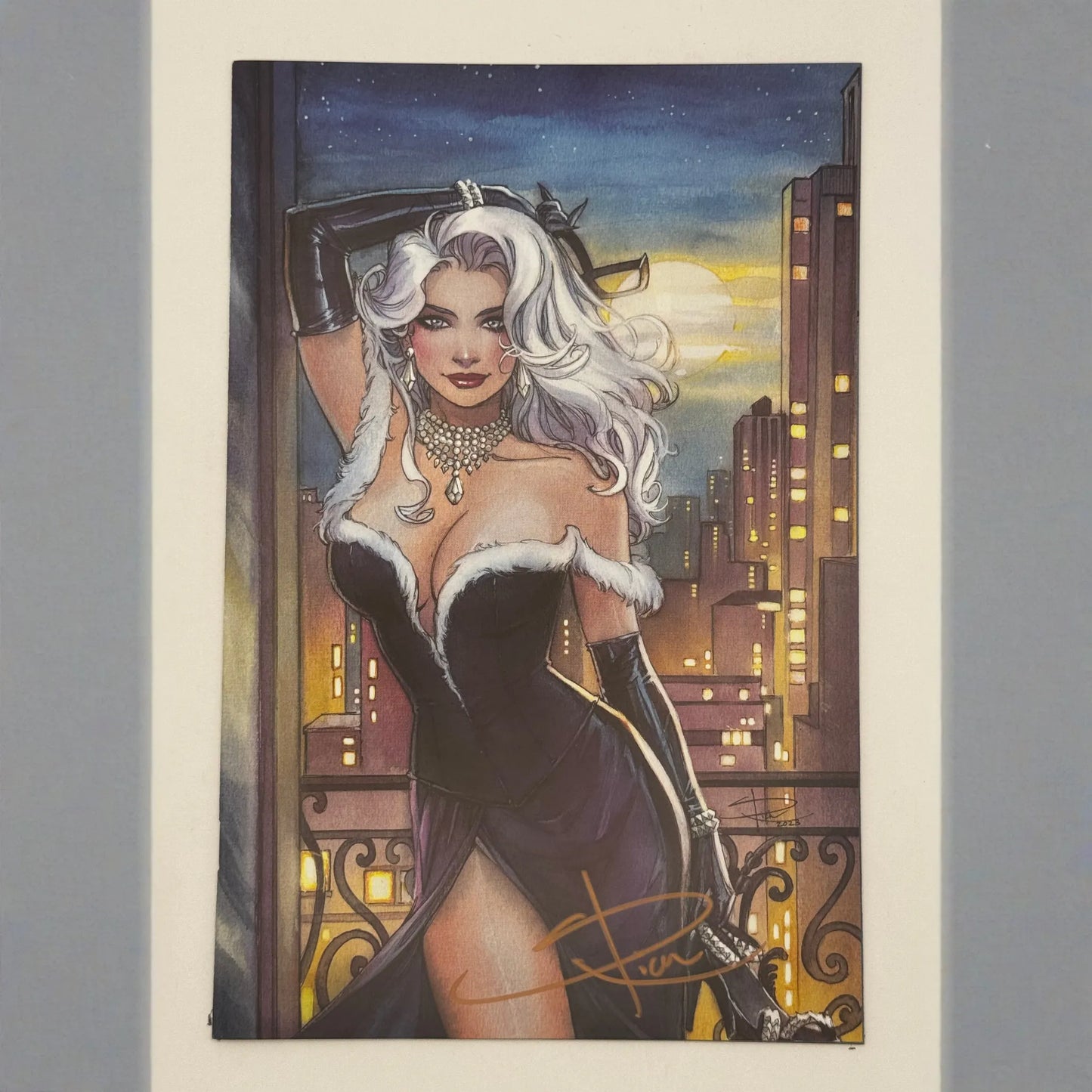[Signed by Sabine Rich] AMAZING SPIDER-MAN #35 Virgin UNKNOWN COMICS SABINE RICH EXCLUSIVE VAR