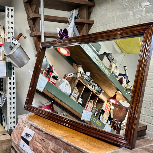 Framed Mirror 25"w x 45"h