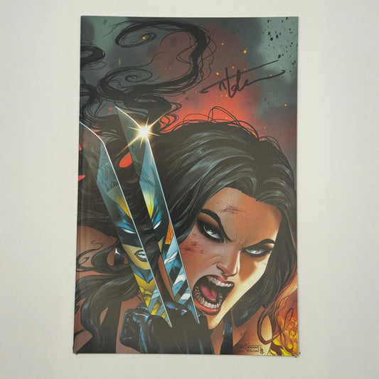 [Signed by Tyler Kirkham] X-23: DEADLY REGENESIS #5 VIRGIN UNKNOWN COMICS TYLER KIRKHAM EXCLUSIVE VAR - Sellers in Texas, Games, Toys, Comics, All Products, Products from Unknown Comic Books, Games, Toys, Comics » Comic Books, Games, Toys, Comics » Comic Books » Unsorted Comics, Books » All Books, 🎨 Arts + Entertainment, 🎨 Hobbies + Creative Arts - Little Red General Store