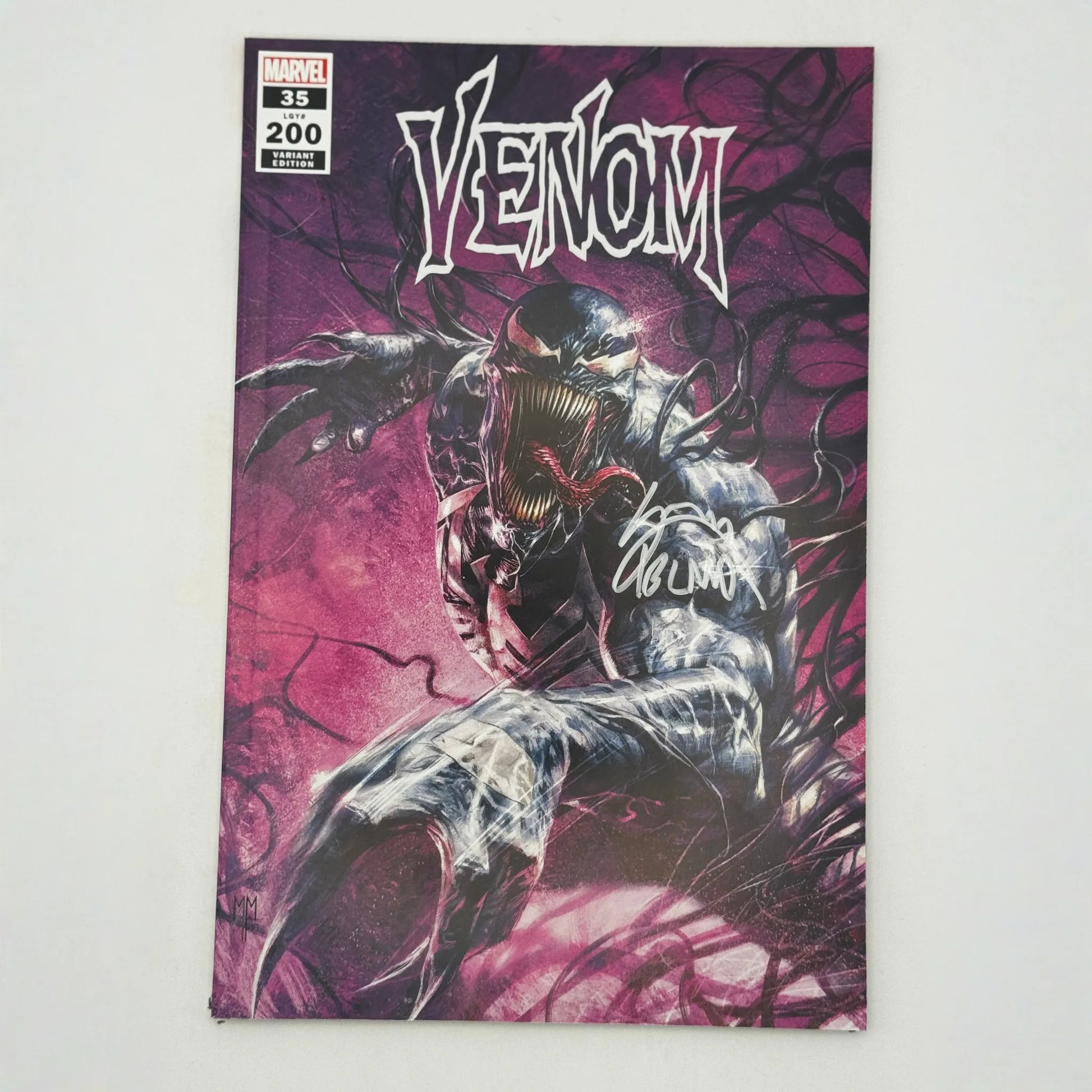 [Signed by Ryan Stegman] VENOM #35 200TH ISSUE UNKNOWN COMICS MASTRAZZO EXCLUSIVE VAR
