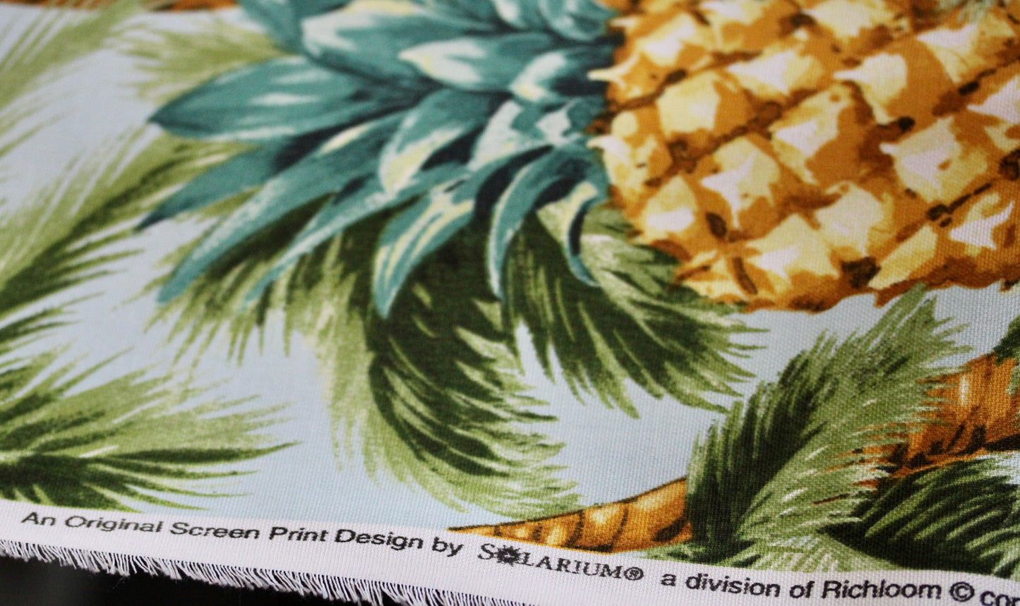 RICHLOOM LUAU IN PALMETTO FABRIC UPHOLSTERY WATER & STAIN REPELLENT 55" WIDE BY THE YARD